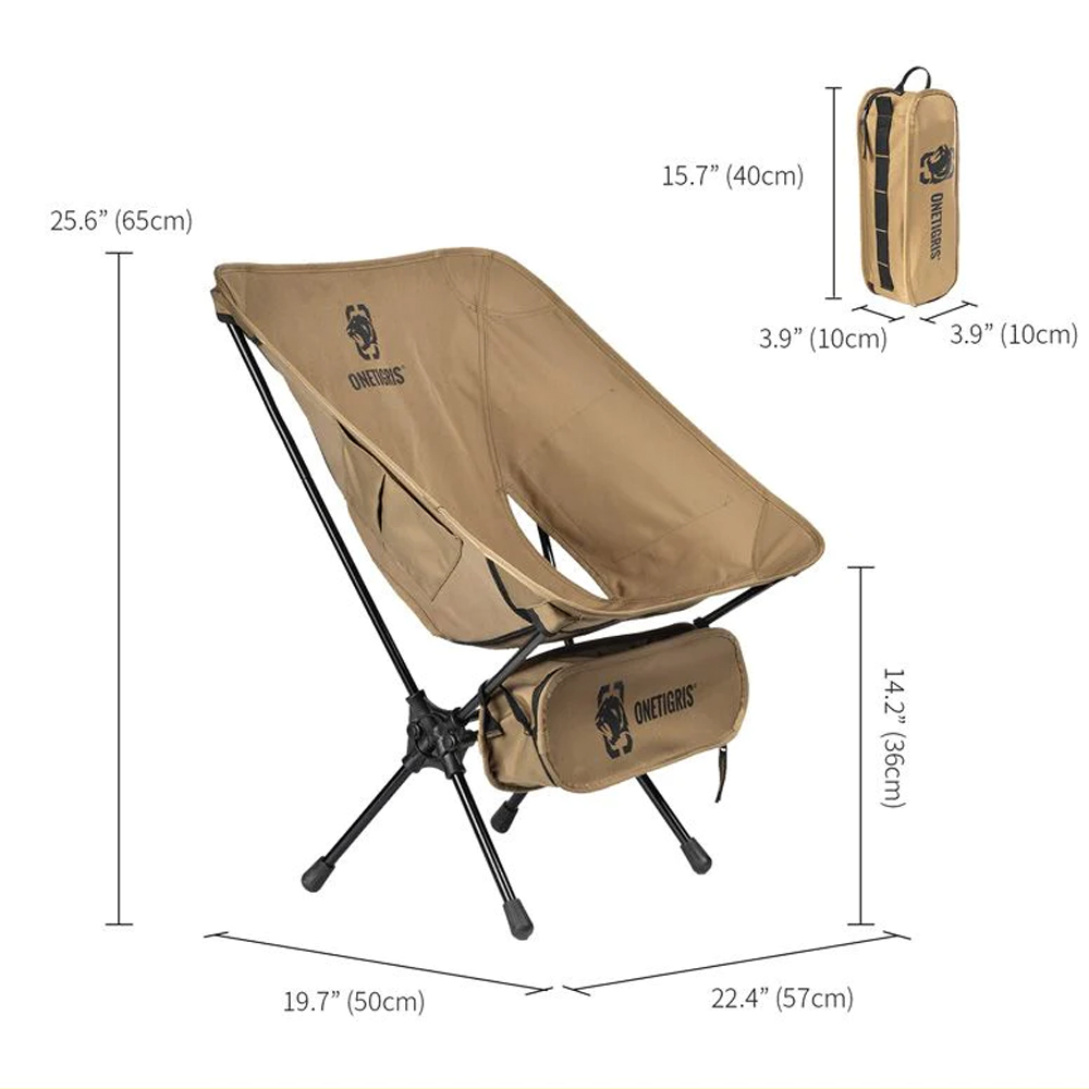 Портативный походный стул CE-ZDY02-RG Onetigris