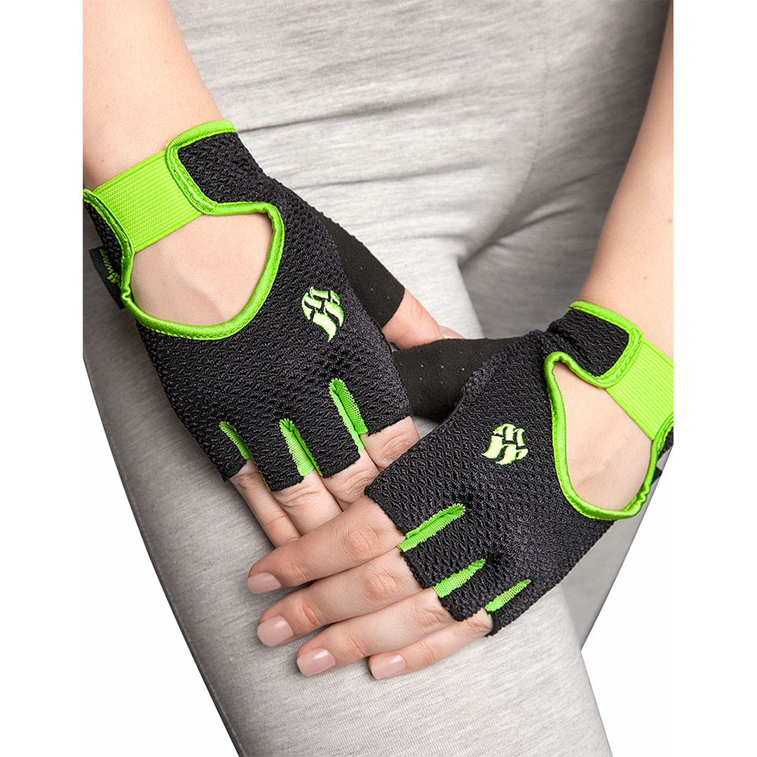 Перчатки для фитнеса Women's Training Gloves, L, Black M1397 12 6 01W Mad Wave