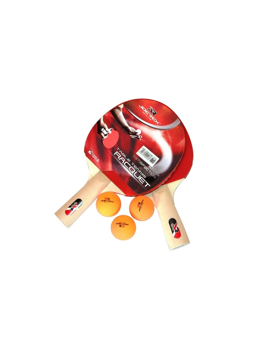 Комплект для настольного тенниса (2 ракетки+3 шарика) TB26128 Joerex