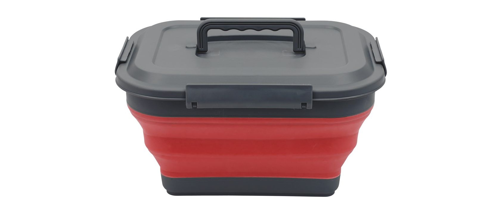 Корзина с крышкой красная Collaps Storage Box/Outwell 650239