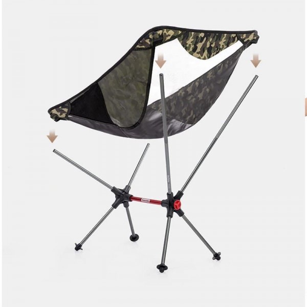 Стул складной для улицы outdoor folding moon chair Q-9E Camouflage Naturehike