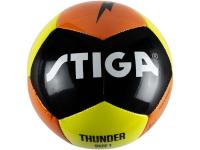 Мяч футбольный Thunder 1 Green/Black/Orange 84-2724-01 Stiga