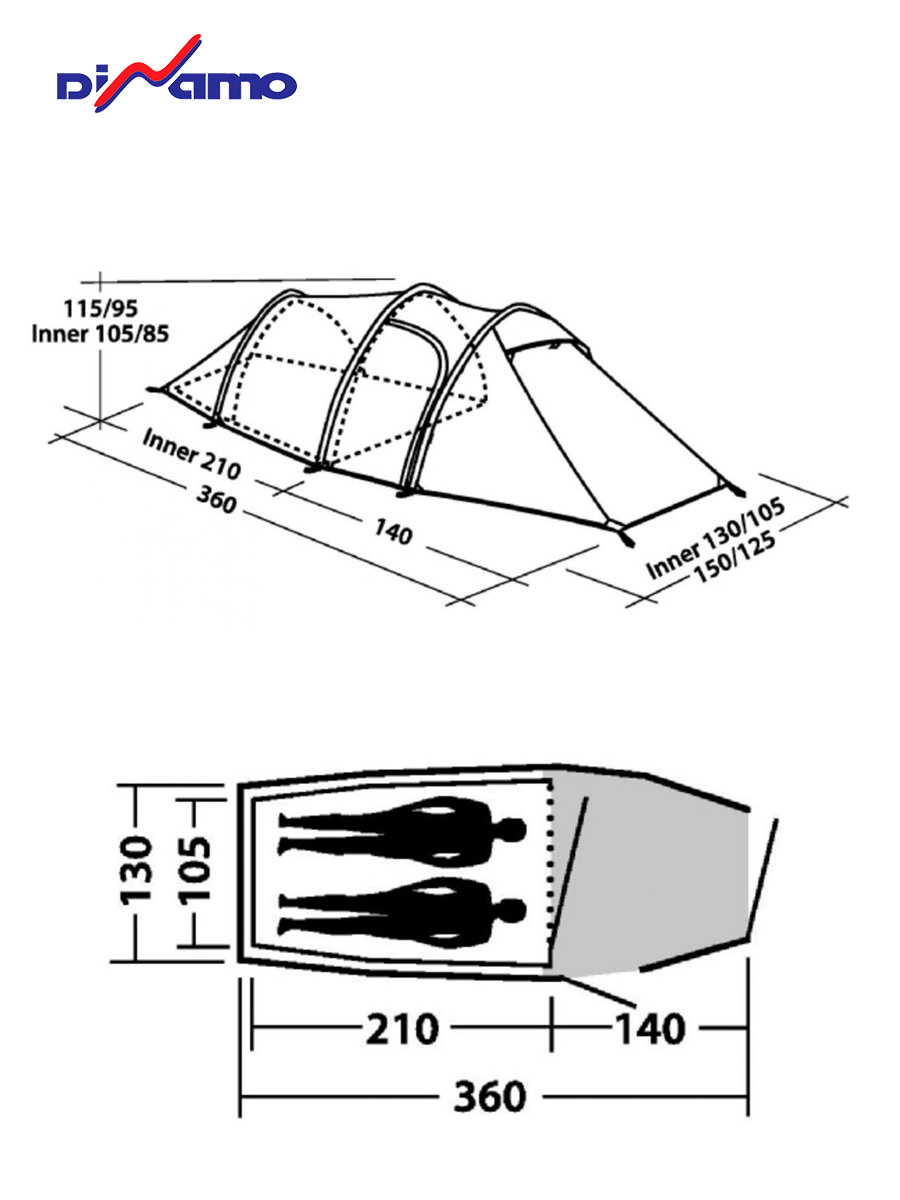 Палатка Star 200 Plus 120045 Easy Camp
